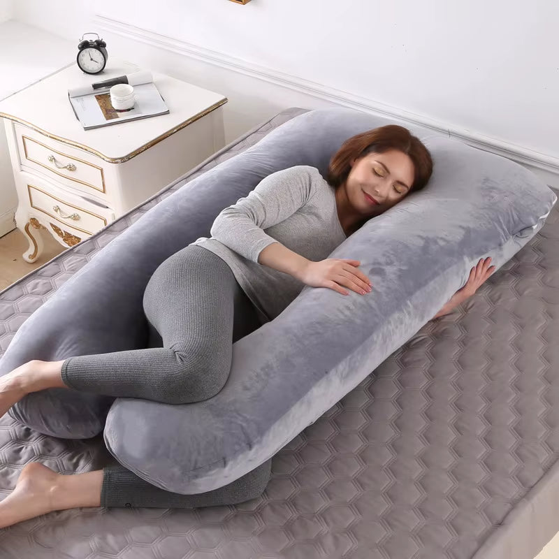 120X70Cm Pregnant Pillow for Pregnant Women Soft Cushions of Pregnancy Maternity Support Breastfeeding for Sleep Dropshipping