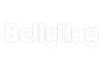 make a logo, just the shrift " BellyHug", 1. on fully transparent background 2. the shrift needs to be bold and bulky 3. the angles have to be soft 4. make it wider and shorter ( in terms of hight ) 4. the shrift has to be fully white 